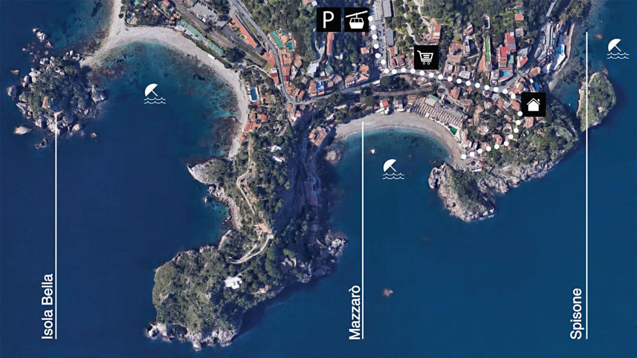 La Matrangela Charme Apartments Taormina Kültér fotó